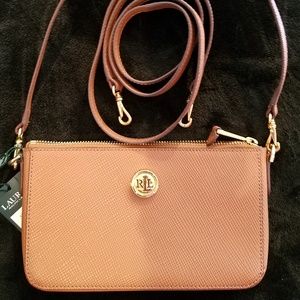 NWT Ralph Lauren Charleston Pam Small Crossbody